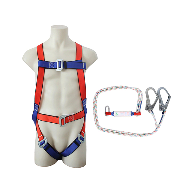 Rappel Safety Harnesses with Safety Lanyards