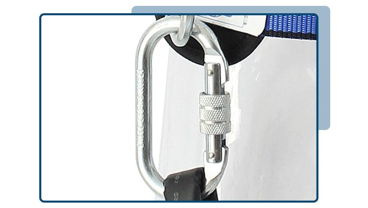 Retractable Pole Climbing Safety Harness
