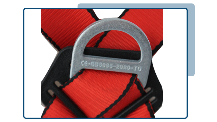 4 Point Harness Construction Safety Full Body Harness